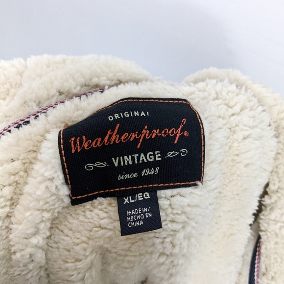 Weatherproof Blue Faux Fur Lined Zip Hoodie - Picture 5 of 8